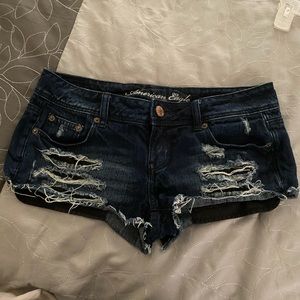 American Eagle destroyed short shorts